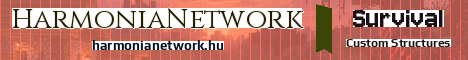 HarmoniaNetwork Minecraft server banner