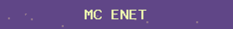 MC eNet Minecraft server banner