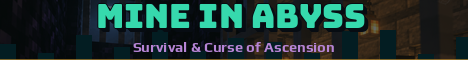 Mine in Abyss Minecraft server banner