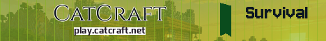 CatCraft Minecraft server banner