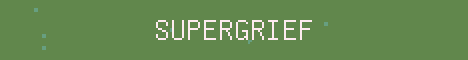 SuperGrief Minecraft server banner