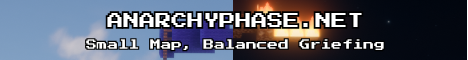 Anarchyphase Minecraft server banner