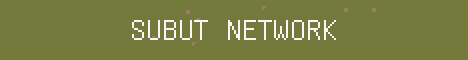Subut Network Minecraft server banner