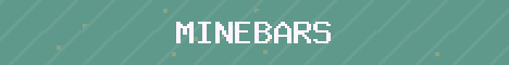 MineBars Minecraft server banner