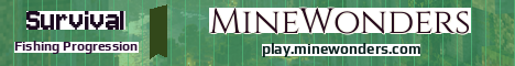 MineWonders Minecraft server banner