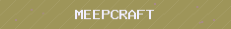 MeepCraft Minecraft server banner