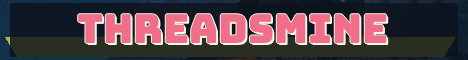 ThreadsMine Minecraft server banner