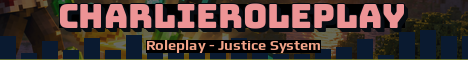CharlieRoleplay Minecraft server banner
