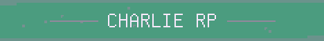 CharlieRoleplay Minecraft server banner