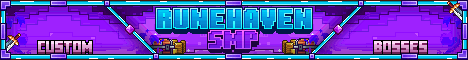 runehaven smp Minecraft server banner