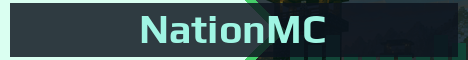 NationMC Minecraft server banner