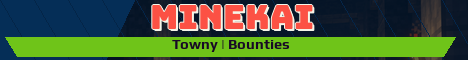 MineKai Minecraft server banner