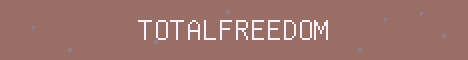 TotalFreedom Minecraft server banner