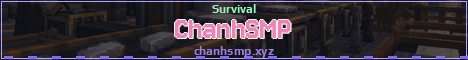 ChanhSMP Minecraft server banner
