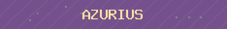 Azurius Minecraft server banner
