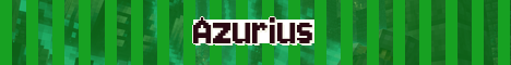 Azurius Minecraft server banner
