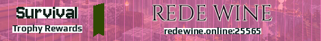 REDE WINE Minecraft server banner
