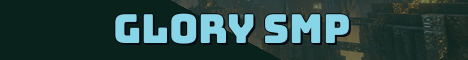 Glory SMP Minecraft server banner