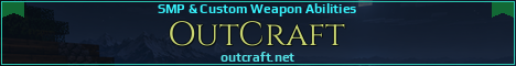 OutCraft Minecraft server banner