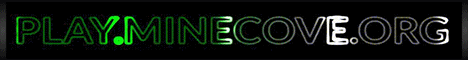 MineCove Minecraft server banner