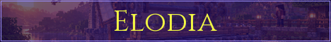 Elodia Minecraft server banner