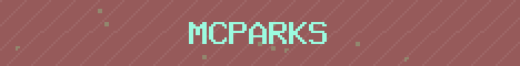MCParks Minecraft server banner