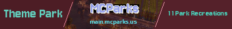 MCParks Minecraft server banner