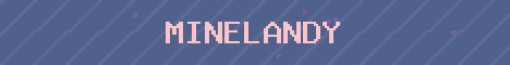 MineLandy Minecraft server banner