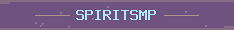 SpiritSMP Minecraft server banner