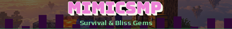 MimicSMP Minecraft server banner