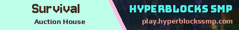 HyperBlocks SMP Minecraft server banner
