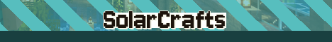 SolarCrafts Minecraft server banner