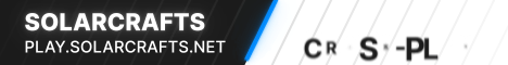 SolarCrafts Minecraft server banner