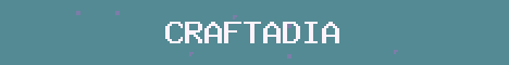 Craftadia Minecraft server banner
