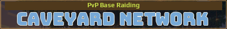 CaveYard Network Minecraft server banner