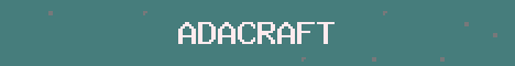 AdaCraft Network Minecraft server banner