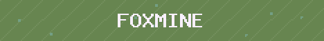FoxMine Minecraft server banner