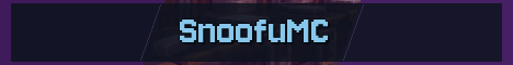 SnoofuMC Minecraft server banner