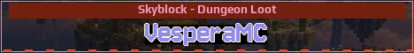 VesperaMC Minecraft server banner