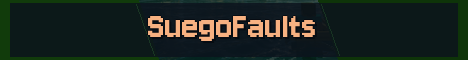 SuegoFaults Minecraft server banner