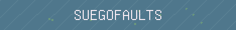SuegoFaults Minecraft server banner