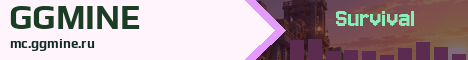GGMINE Minecraft server banner