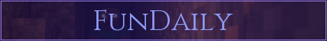 FunDaily Minecraft server banner