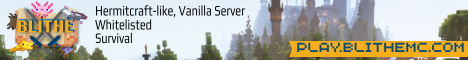 Blithe SMP Minecraft server banner