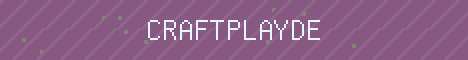 Craftplay.de Minecraft server banner