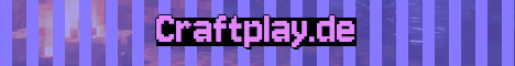 Craftplay.de Minecraft server banner