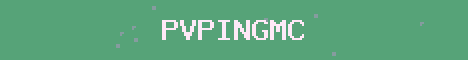 PvPingMC Minecraft server banner