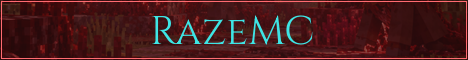 RazeMC Minecraft server banner