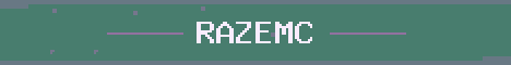 RazeMC Minecraft server banner