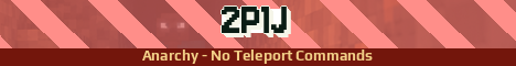 2P1J Minecraft server banner